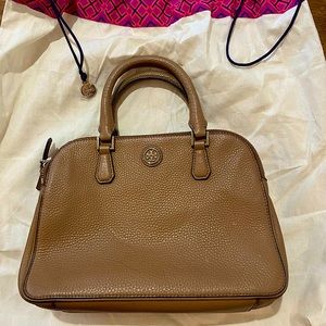 Tory Burch tan satchel